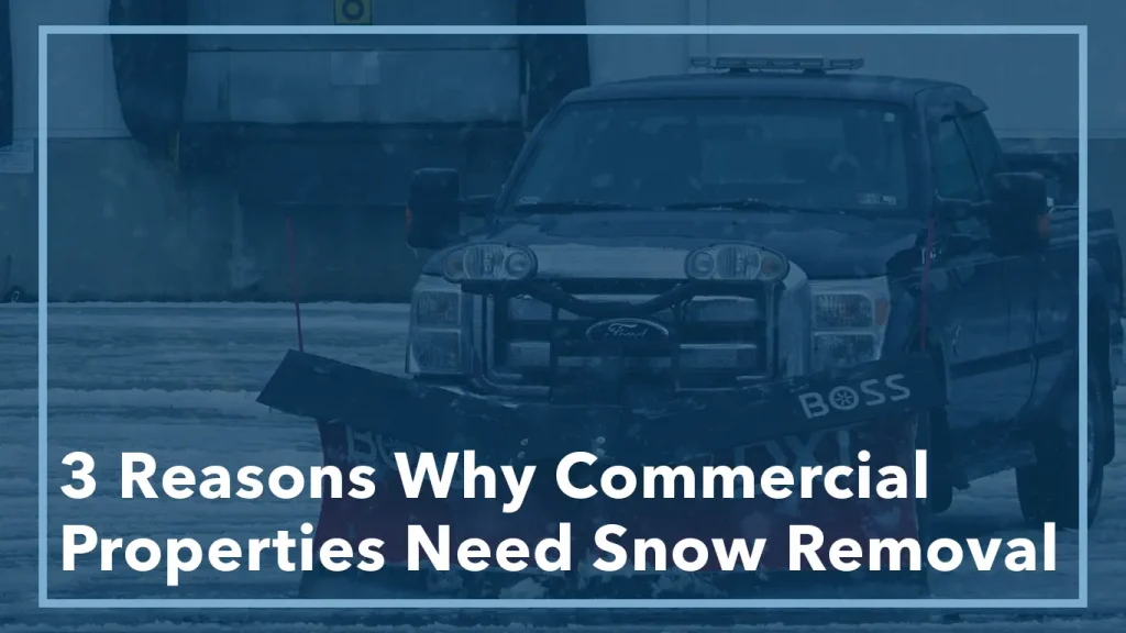 3 Reason for Commercial Snow Removal